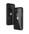 Funda muvit shockproof 2m para apple iphone 12 - 12 pro transparente - negra