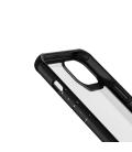 Funda muvit shockproof 2m para apple iphone 13 transparente - negra