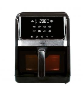 Freidora de aire sin aceite jocca digital con ventana 7l - 1600w modelo 2297