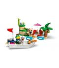 Lego animal crossing paseo en barca con el capitán