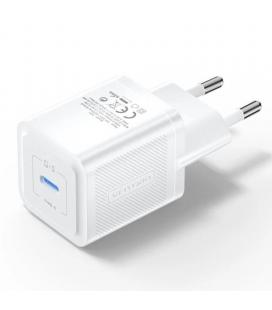 Cargador gan de pared vention fepw0-eu/ 1xusb tipo-c/ 20w