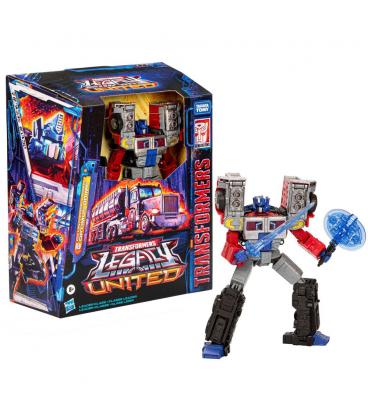 Figura hasbro transformers legaly united leader class optimus prime