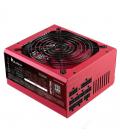 Mars gaming fuente mpvu750m 750w fm psu80plus rojo