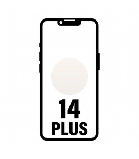 Smartphone apple iphone 14 plus 128gb/ 6.7'/ 5g/ blanco estrella