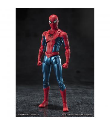 Figura tamashii nations sh figuarts spider - man no way home marvel spider - man (new red & blue suit)