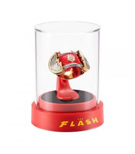 Réplica anillo y exhibidor the noble collection dc comics the flash