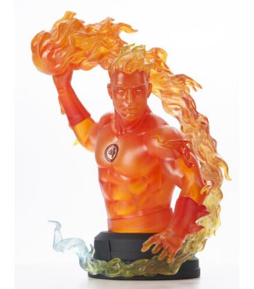 Figura mini busto diamond marvel comic human torch 1 - 6 scale