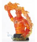 Figura mini busto diamond marvel comic human torch 1 - 6 scale