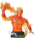 Figura mini busto diamond marvel comic human torch 1 - 6 scale