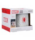 Taza 3d paladone marvel telaraña y logo spider - man 350 ml