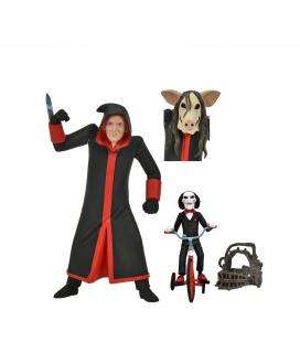 Figura neca toony terrors jigsaw killer & billy the puppet tricycle boxed set