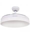 Ventilador de techo grunkel skywind-42bl/ 40w/ 3 aspas 106cm/ 6 velocidades