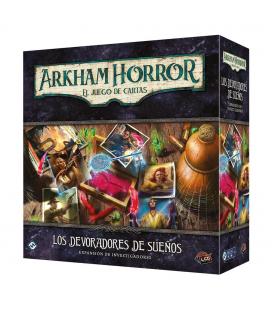 Juego de mesa arkham horror lcg los devoradores de sueños expansion investigacion edad recomendada 14 años