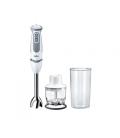 Braun MultiQuick 9 MultiQuick 5 Vario MQ 5220 WH 0,6 L Batidora de inmersión 1000 W Gris, Acero inoxidable, Blanco