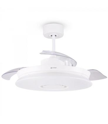 Ventilador de techo grunkel skywind-42bt/ 20w/ 3 aspas 106cm/ 6 velocidades