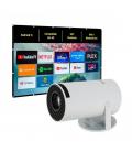 Iggual pack mini proyector + pantalla 120" plegabl