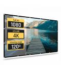 Iggual pack mini proyector + pantalla 120" plegabl