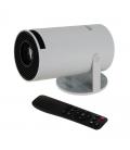 Iggual pack mini proyector + pantalla 120" plegabl