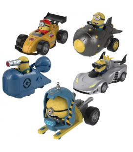 Figura vehículos minions 1 unidad aleatoria