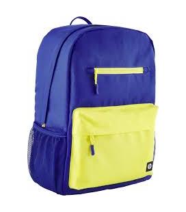 Mochila HP Campus 7J596AA para Portátiles hasta 15.6"/ Azul y Lima