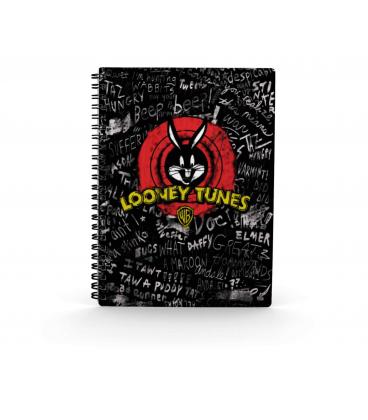 Libreta efecto 3d sd toys looney tunes cara bugs bunny
