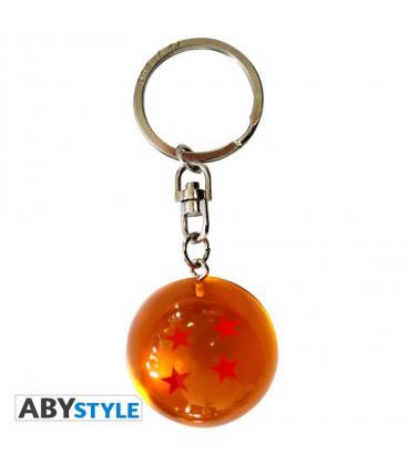 Llavero 3d abysse dragon ball bola de dragon de 4 estrellas