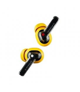 Nothing Ear (a) Auriculares Bluetooth con Cancelación Activa de Ruido Transparente/Amarillo