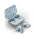 Motorola Moto Buds Illusion Blue Auriculares Inalámbricos con Estuche de Carga Azul Claro