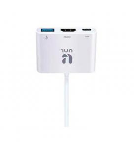 ADAPTADOR UNI TIPO(C) A USB(A) 3.0/HDMI/TIPO(C)