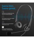 Auriculares HP G2/ con Micrófono/ Jack 3.5/ Negros