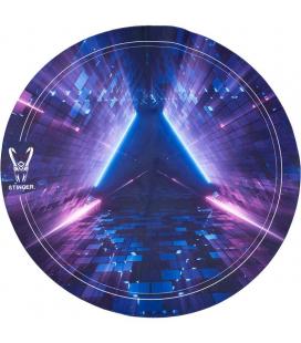 Alfombra gaming woxter stinger floorpad future/ púrpura
