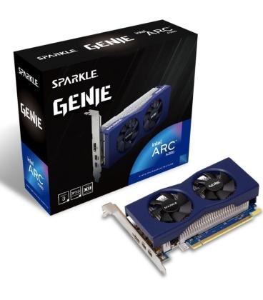 Tarjeta gráfica sparkle intel arc a380 genie/ 6gb gddr6