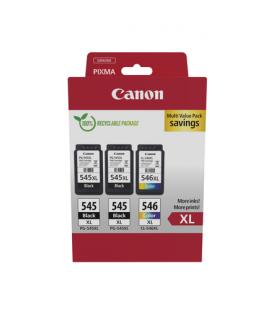 Cartucho de Tinta Original Canon PG-545XL + CL-546XL Multipack Alta Capacidad/ 2x Negro/ Tricolor