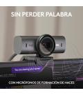 Cámara Logitech Mx Brio 4K UHD USB Tipo C Grafito