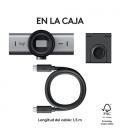 Cámara Logitech Mx Brio 4K UHD USB Tipo C Grafito