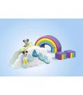 Playmobil junior: disney mickey y minnie casa en las nubes