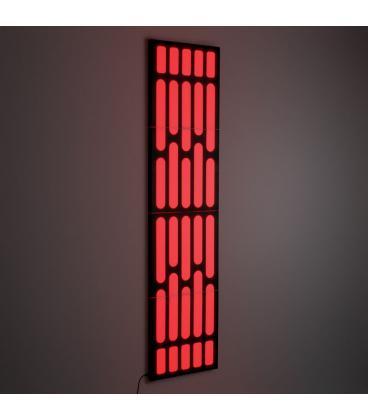 Lámpara panel decorativa paladone star wars estrella de la muerte