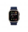 Smartwatch apple watch ultra 2 gps + cell 49mm natural titanium case blue trail loop m - l