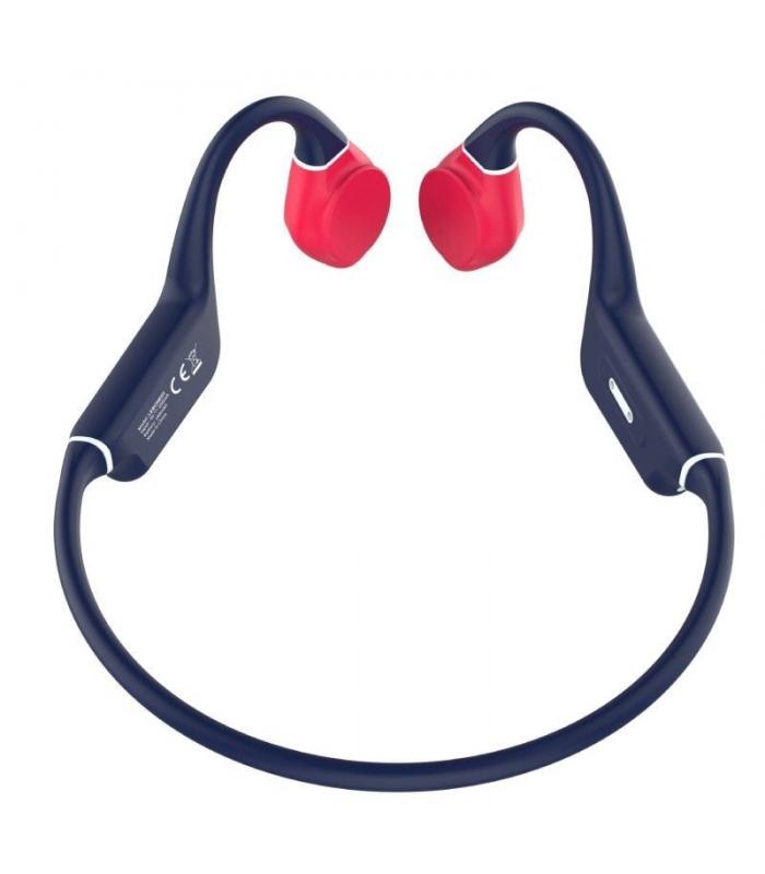 Auriculares inalámbricos deportivos de conducción ósea leotec osea