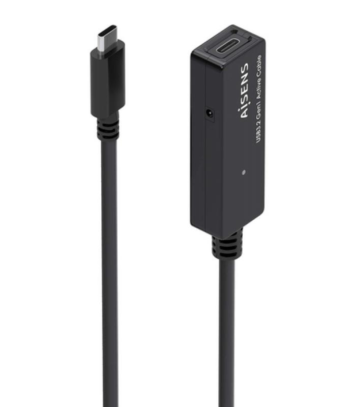 Cable alargador usb con amplificador aisens a107-0870/ usb