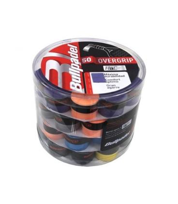Accesorio de agarre bullpadel overgrip cubo/ multicolor/ 50 unidades