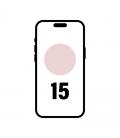 Smartphone apple iphone 15 256gb/ 6.1'/ 5g/ rosa
