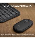 Teclado + Mouse Logitech Pebble 2 Combo Inalámbrico Negro