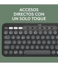 Teclado + Mouse Logitech Pebble 2 Combo Inalámbrico Negro