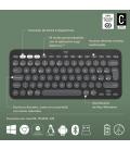 Teclado + Mouse Logitech Pebble 2 Combo Inalámbrico Negro