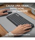 Teclado + Mouse Logitech Pebble 2 Combo Inalámbrico Negro