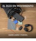 Teclado + Mouse Logitech Pebble 2 Combo Inalámbrico Negro