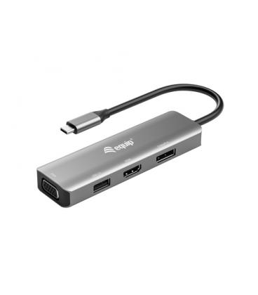 Docking Station Equip USB Tipo C 4 En 1