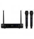 Micrófono inalámbrico doble mano uhf fonestar sonair-2m/ incluye receptor