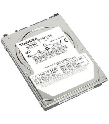 HD TOSHIBA 2,5" 80GB SATASATA 5400RPM